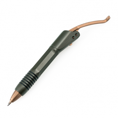 Тактическая ручка Microtech Siphon II OD Green Bronzed Hardware 401-SS-ODBZ Новинка!