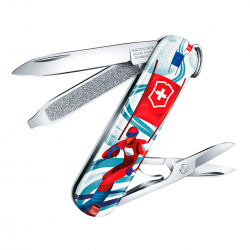 Многофункциональный складной нож-брелок Victorinox Ski Race 0.6223.L2008