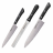 Набор кухонных ножей 3 в 1 Samura Harakiri SHR-0230B - Набор кухонных ножей 3 в 1 Samura Harakiri SHR-0230B