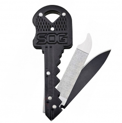 Брелок ключ-нож-пилка SOG Double Key Tool Knife and File KEY401